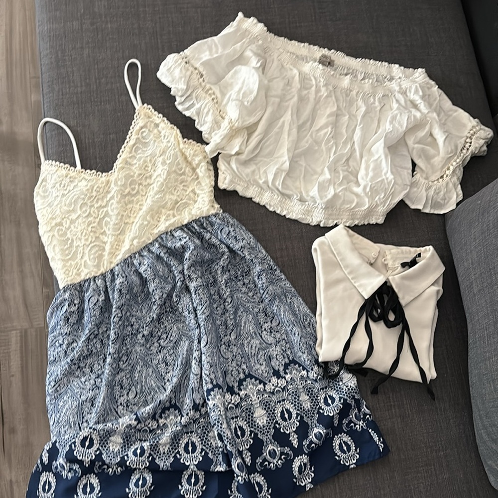 Tops and dress bundle (s)